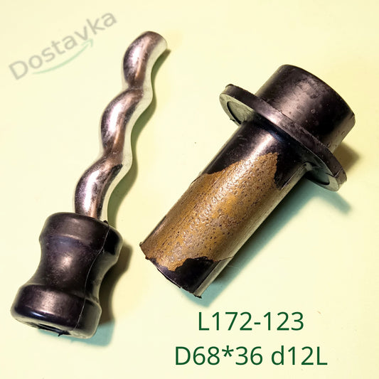 Omnigena/Euroaqua EVJ-0.75 series submersible pump Auger (L172-123 D68*36 d12L)