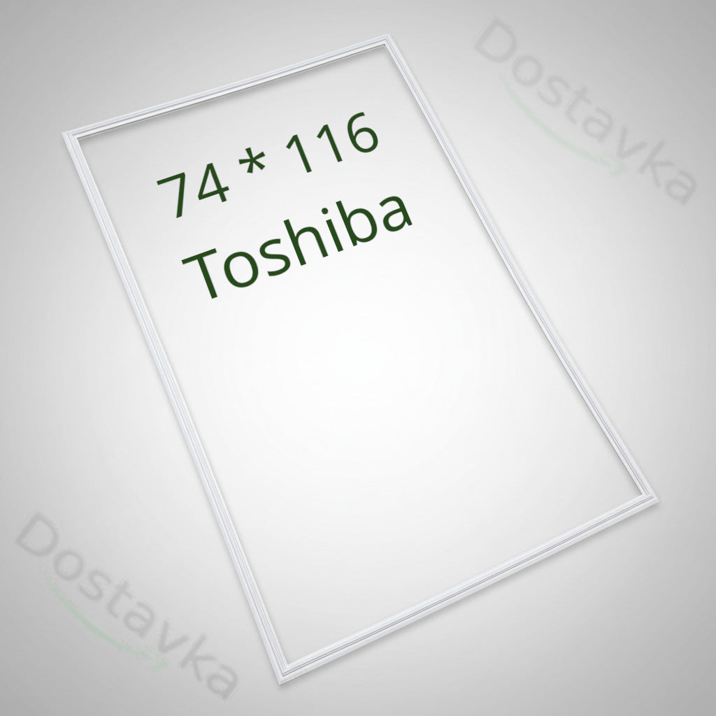 Toshiba Refrigerator Door Gasket GR-YG74RDA (74x116)