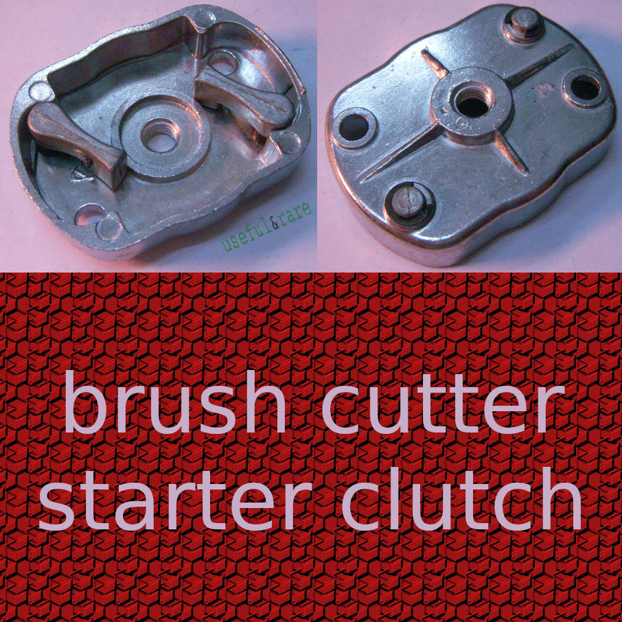 Starter clutch for soft start of petrol brush cutter