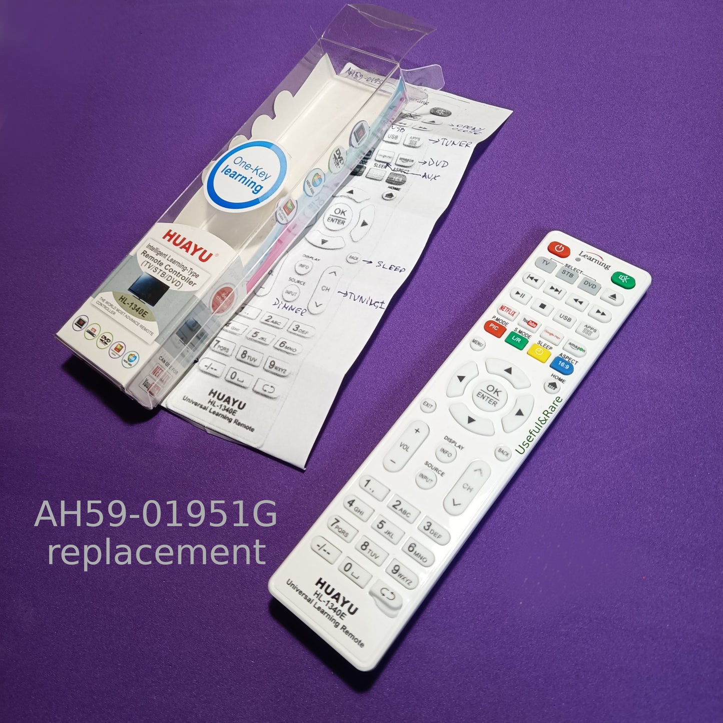 Samsung home theater Remote control AH59-01951G 
