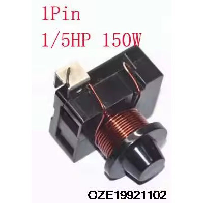 Universal Refrigerator PTC Relay Coil (1/2-1/8HP, 90-375W)