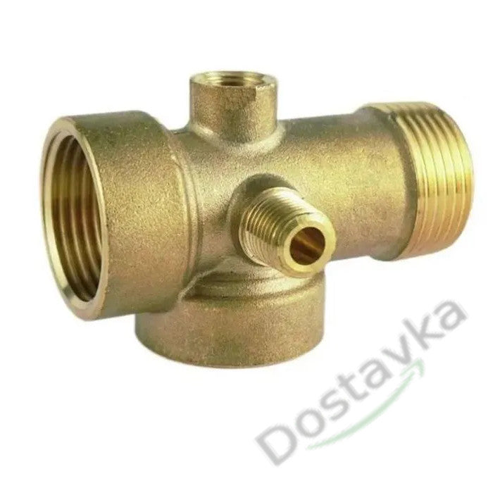 Water pumping station hydraulic accumulator Five-pipes nipple