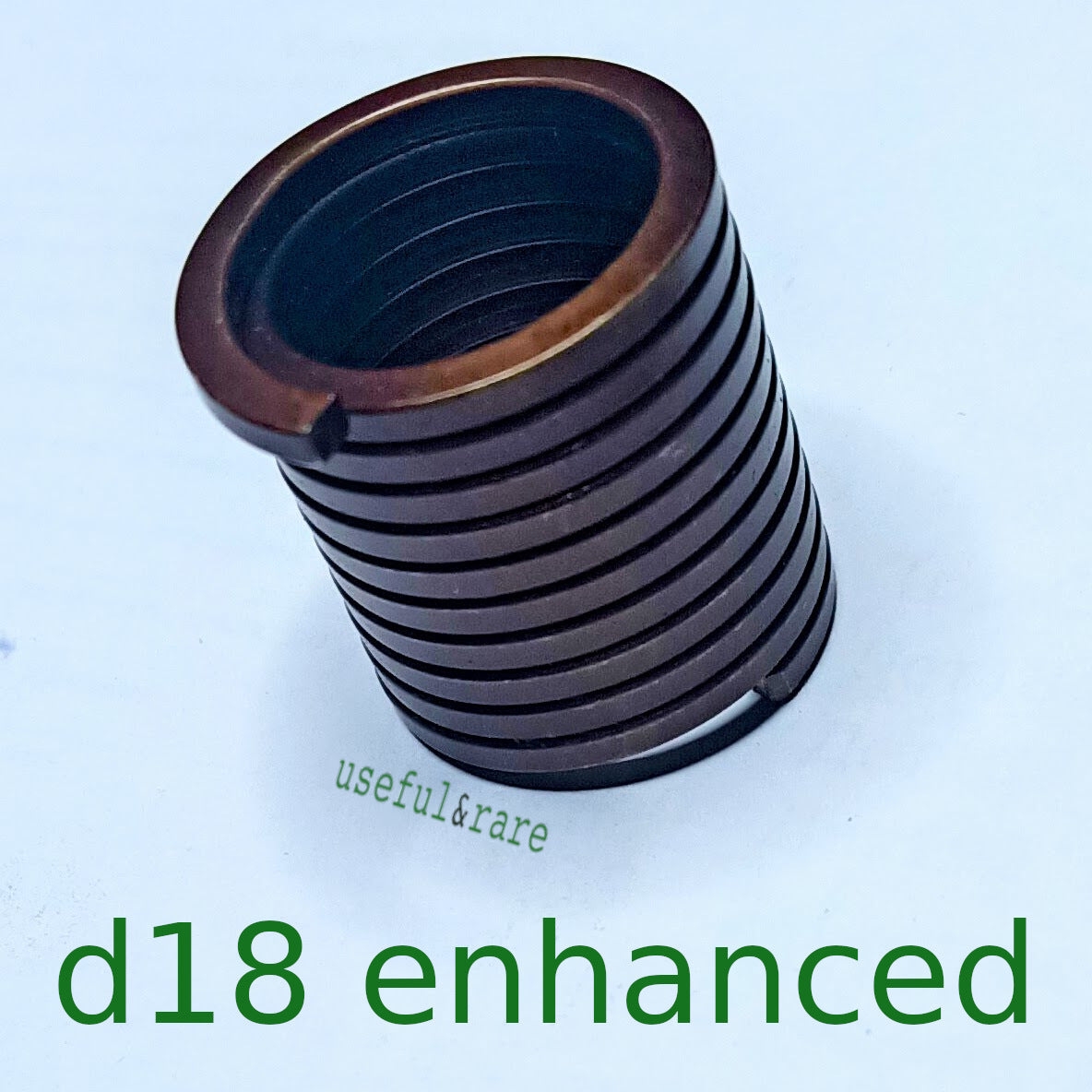 Torsion spring for 18mm electric chain saw drive (improved)