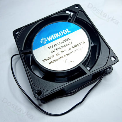 80x80x25mm 220V 0.09A Ball Bearing / Sleeve Bearing Fan