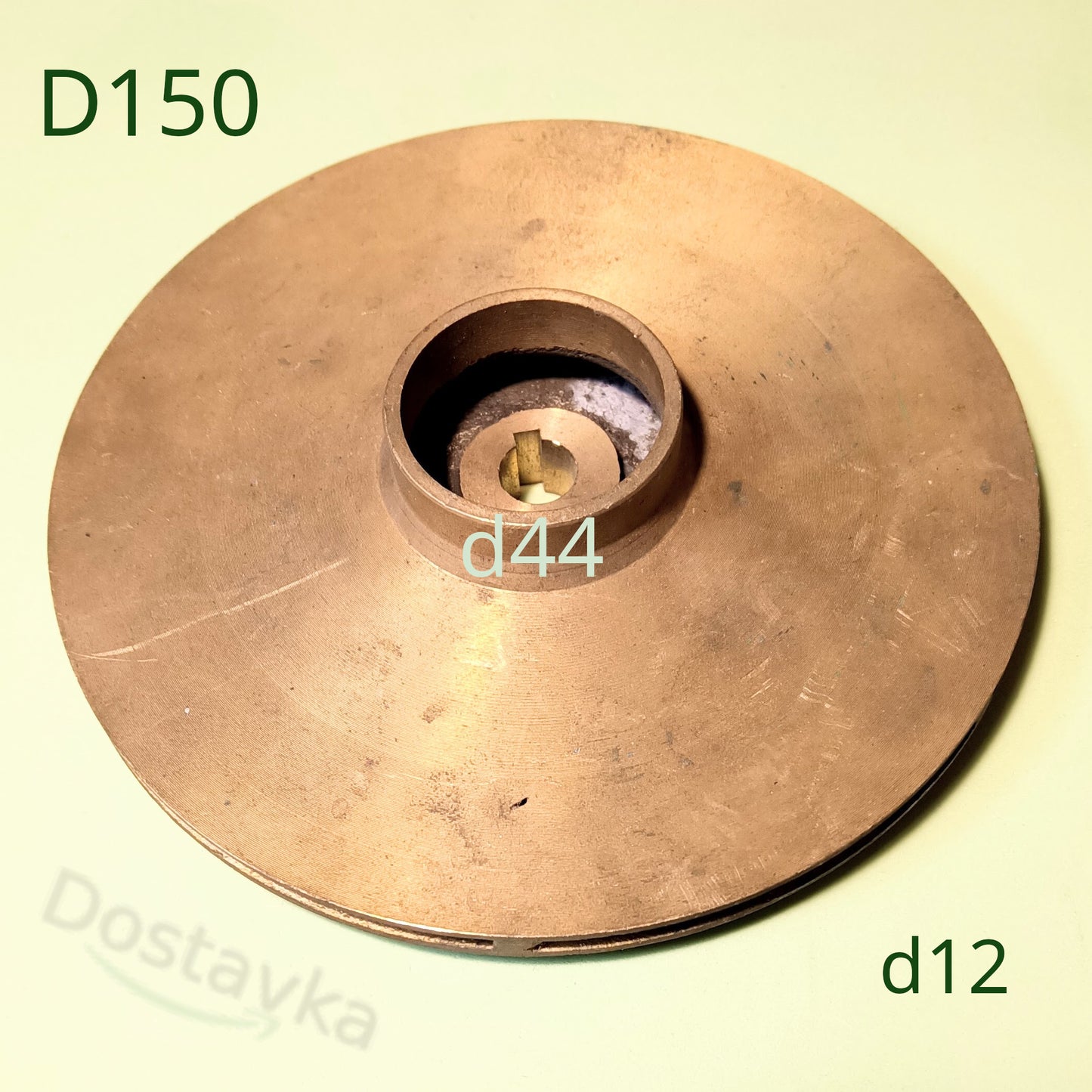 Euroaqua JET 150 water pump Brass impeller (D150*d12 suction 44)