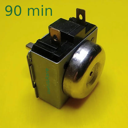 90 minutes Electric oven timer with a 18 mm cutted handle stem