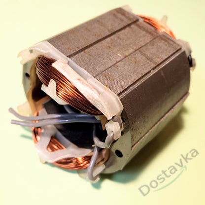 Restoration of stator 72*43 L55 circular electric saw