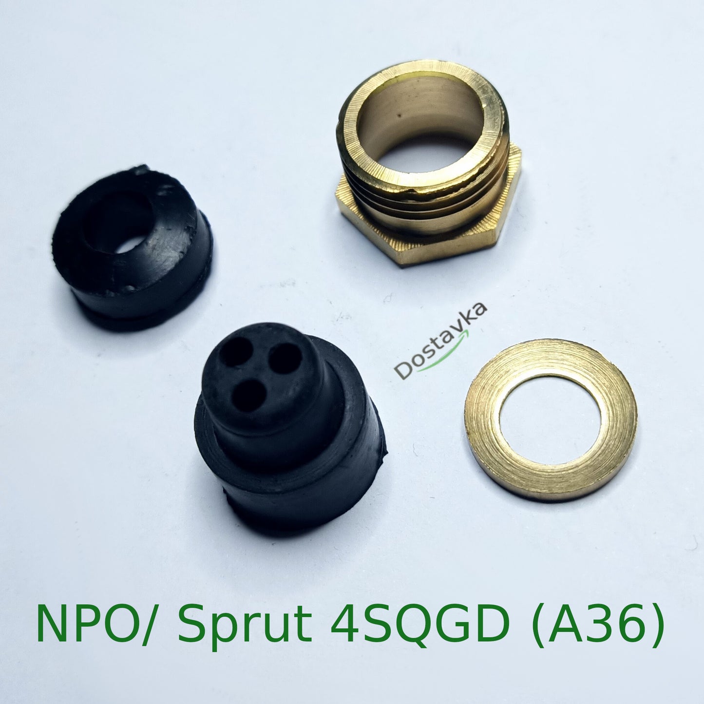 Sealed power cable entry for submersible pump NPO/ Sprut 4SQGD (A36)