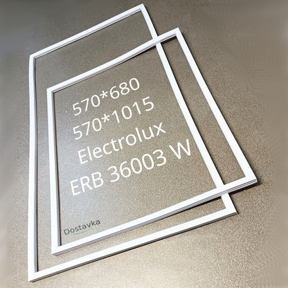 Seals 570*680 and 570*1015 for Electrolux ERB 36003 W refrigerator
