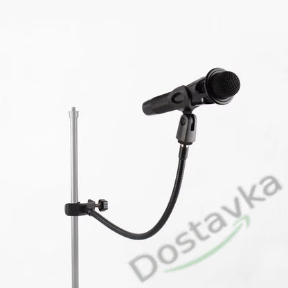 Desktop Flexible Adjustable Microphone Holder with Grip (Clamp)