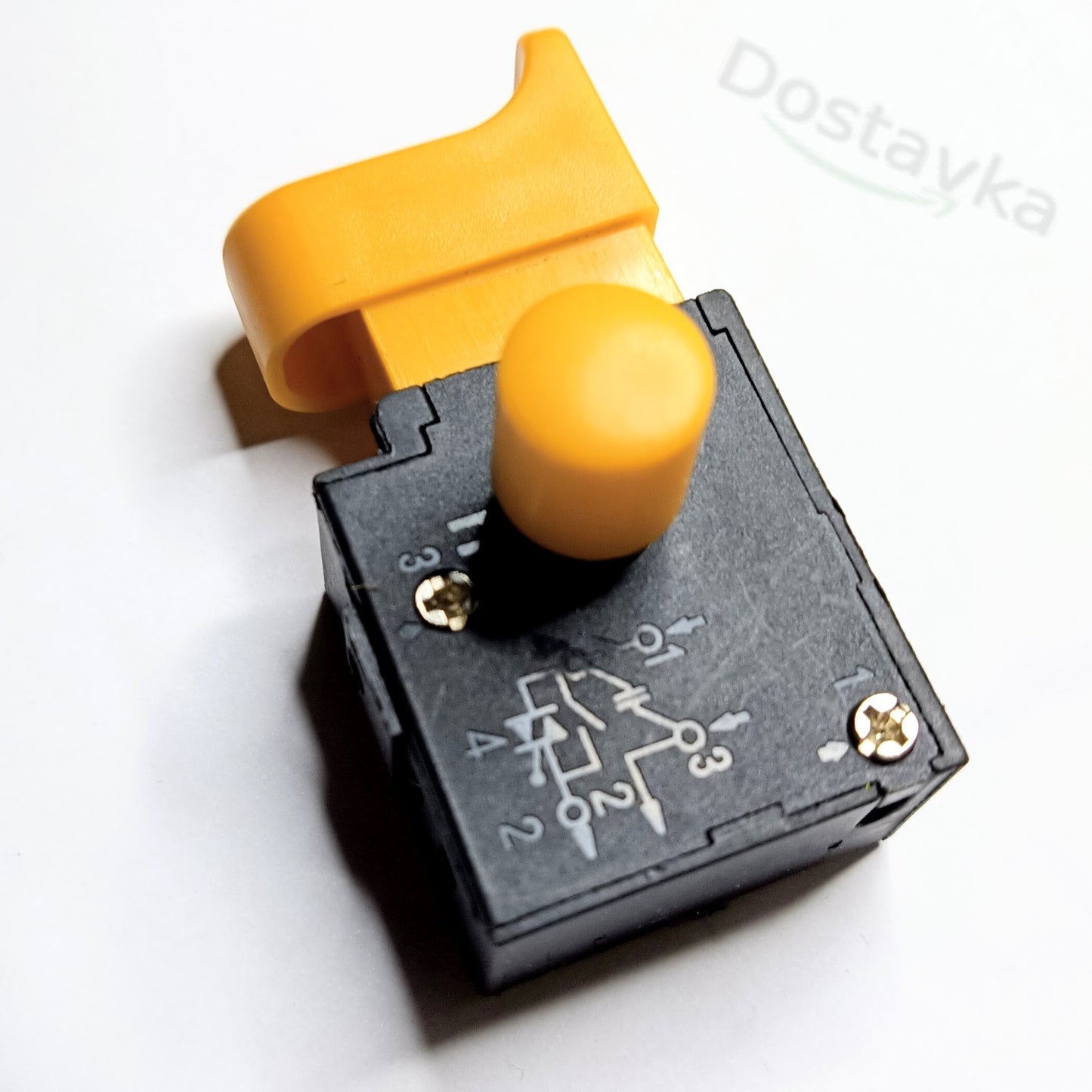 Grinder Power Switch Button (FA4-5/2D-02, 5A, 13x28mm)