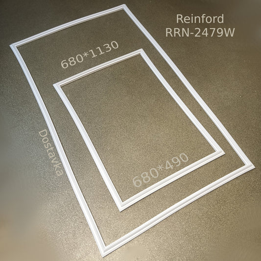 Door seals 680*490 + 680*1130 refrigerator Reinford RRN-2479W