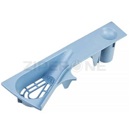 Insert into the additive compartment of the dispenser of the Ariston washing machine