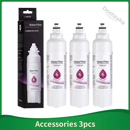 LG refrigerator water filters Set of 3 LT800P