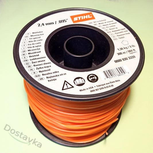 Professional mowing line Sthil 2.4mm/ .095"