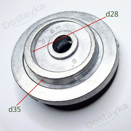 Pressure Washer Angled Bearing Support (8° Angle) (d52*35)