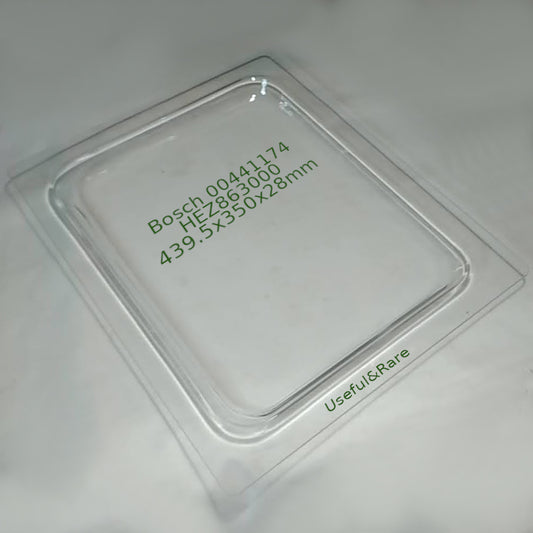 Glass Baking Tray HEZ863000 439.5x350x28mm for Bosch Oven