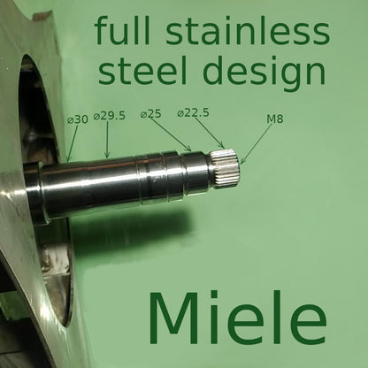 Miele W 2652 WPS washing machine stainless steel drum spider 04264766