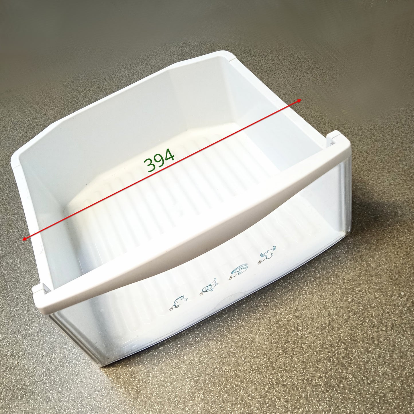 Ящик для холодильника 394*380*h150