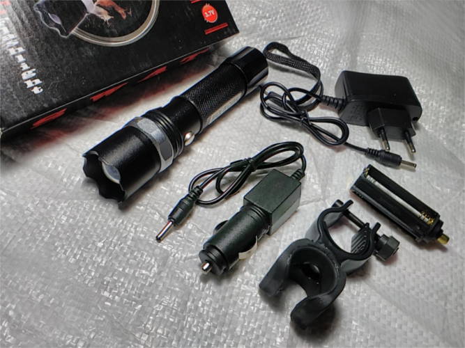 Bicycle Battery Light Luxeon 3 Watt LED Included