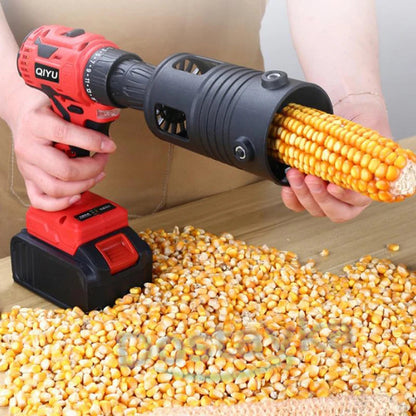 Portable Corn Peeler Drill Separator Attachment