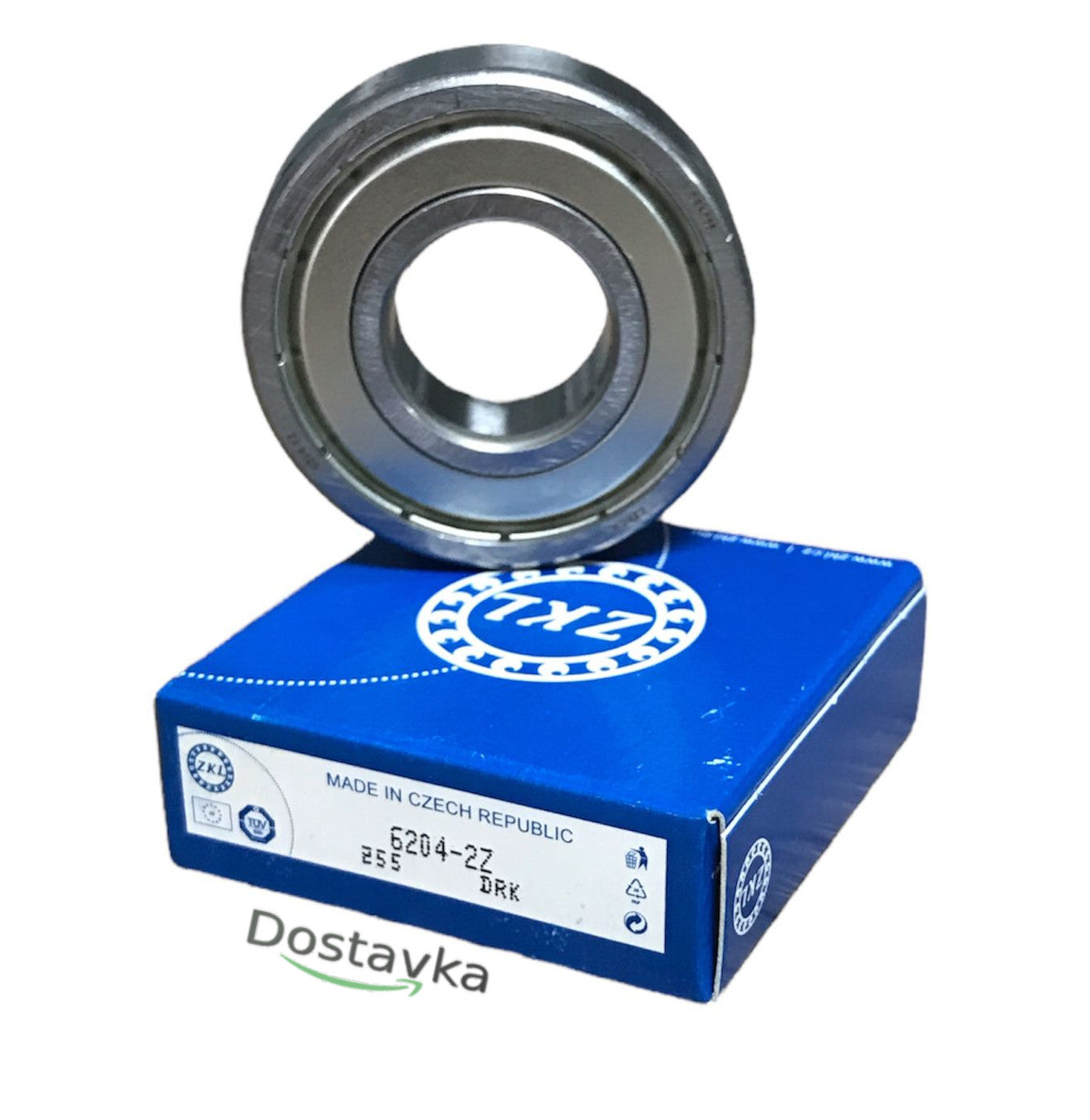 Ball bearing 6204 ZZ ZKL (80204) 20x47x14 mm