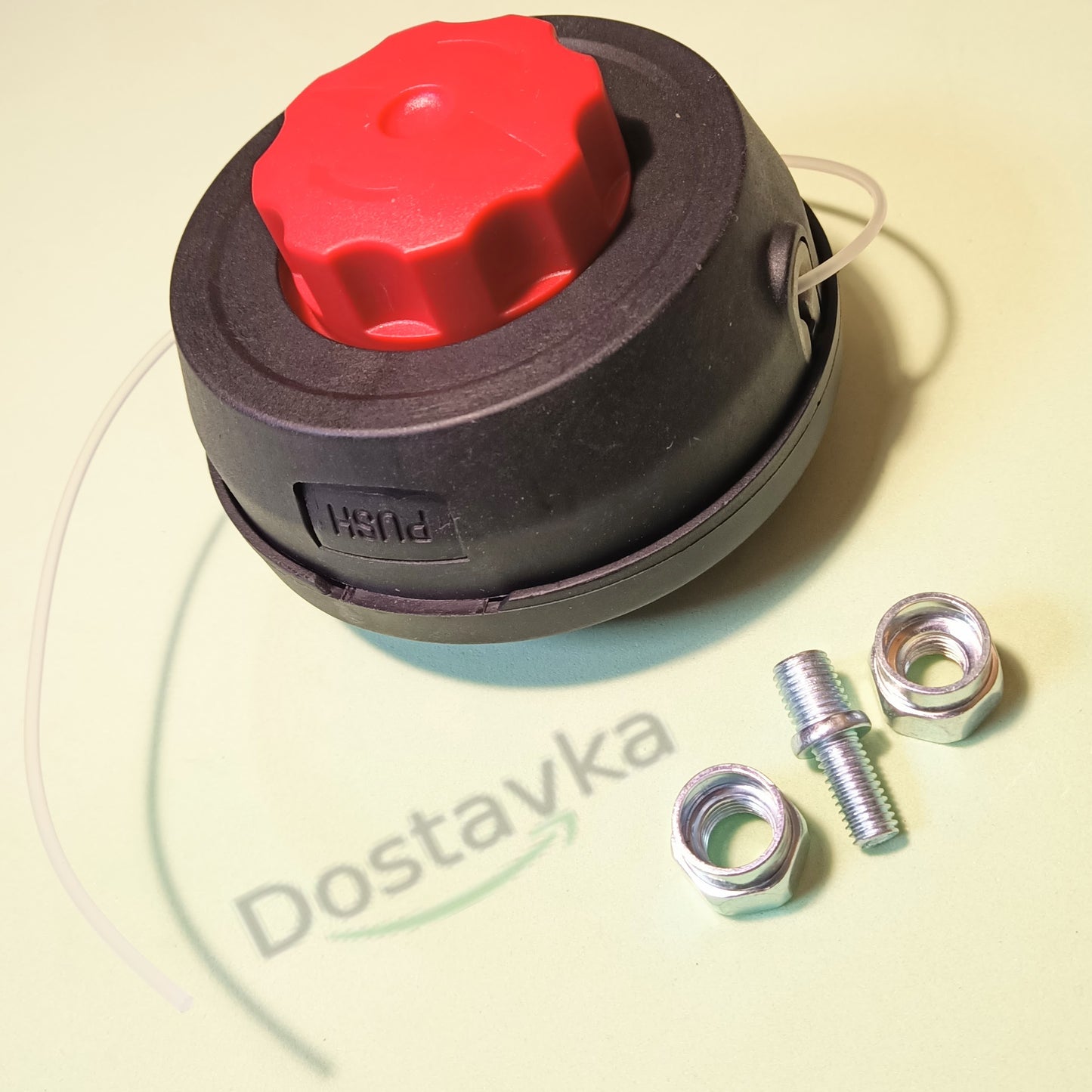 Mowing head h37mm for trimmer on left internal thread 8, 10, 12 or bolt (8 or 10)