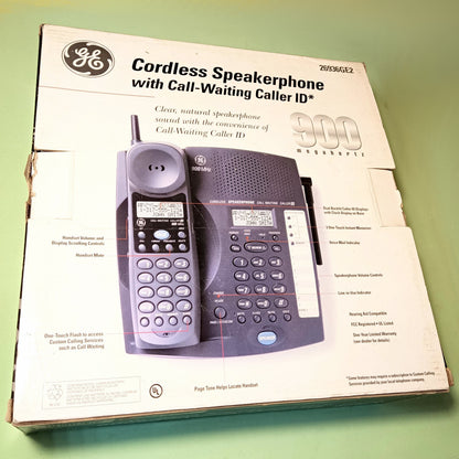 General Electric Cordless Phone 26938GE2 (Caller ID)