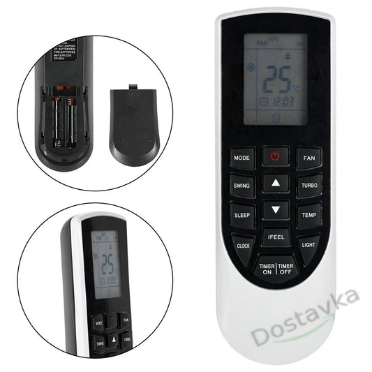 Remote control for Gree air conditioner YAN1F1