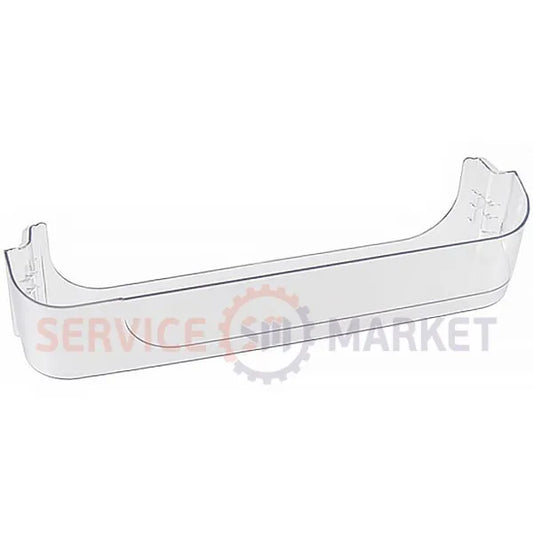 Refrigerator door shelf for bottles 455x95mm Atlant transparent