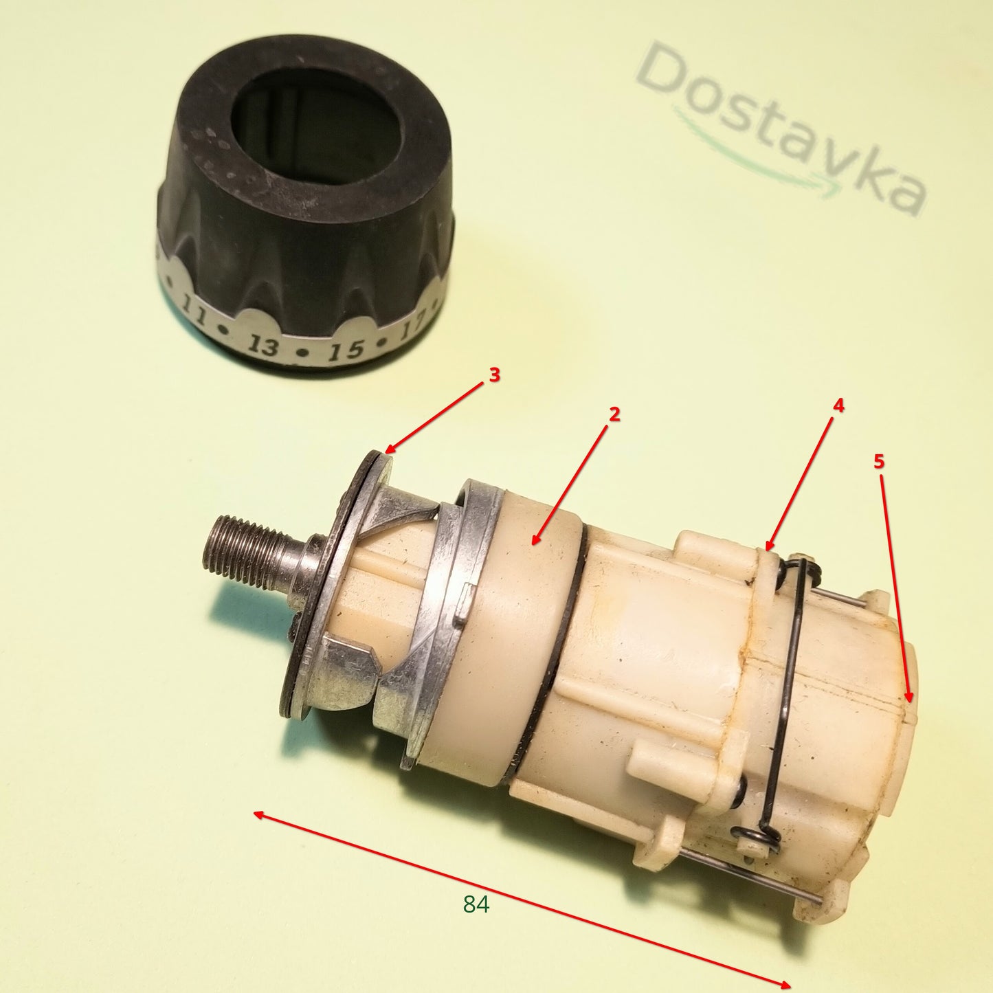 Einhell two-speed cordless screwdriver Gearbox