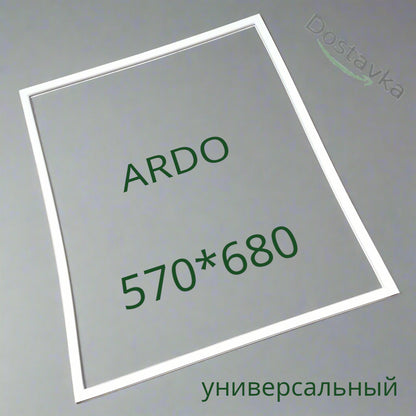 ARDO refrigerator door seal size 570*680 mm
