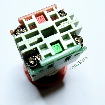 Emergency STOP signal Power switch head "mushroom" on off Lay37 Lay7 Y090 LED