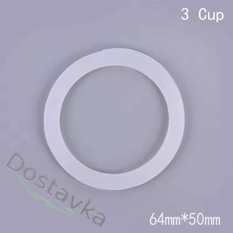 Moka/ DeLonghi coffee maker Spare heat-resistant sealing gasket (d64*50 h2.5)