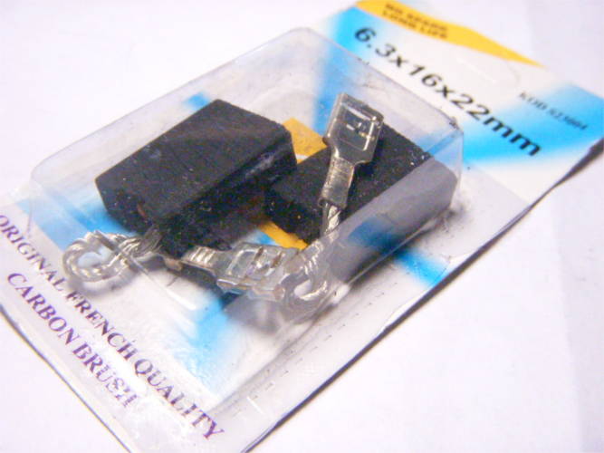 High-quality brushes 6.3*16*22 with a shot for the Bosch grinder