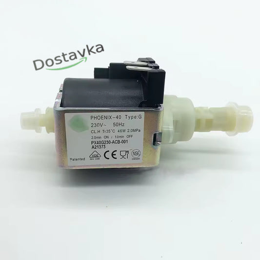 Solenoid pump for coffee espresso machine PHOENIX-40 PX40G TYPE-G AC230V 2.0Mpa PX40G230-ACB-001 46W