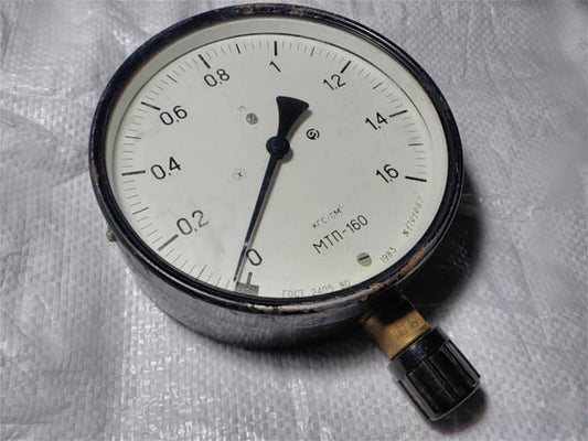 USSR Pressure Gauge Technical MTP-160 (M20x1.5, 160mm)