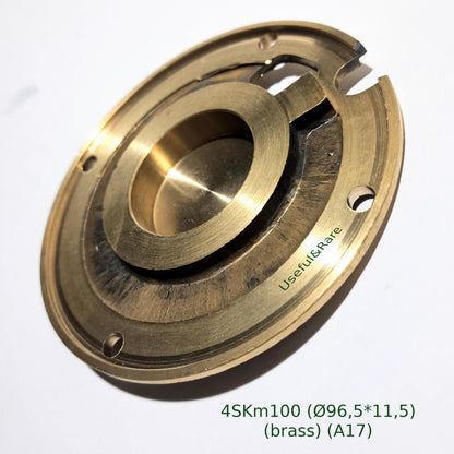 Flange of the upper working chamber of the pump NPO 4SKm100 (Ø96.5*11.5) (brass) (A17)