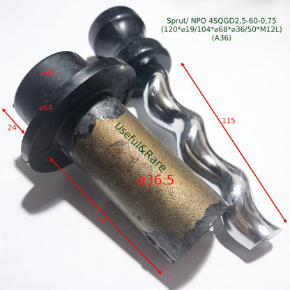Submersible Pump Screw 4QGD2.4-60-0.75, 4S QGD 2.5-60 (A36)