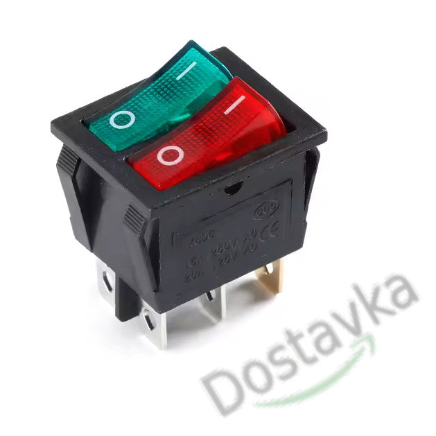 Electric equipment 16-20 Ampere 2-modes switch KGD8/ KCD8