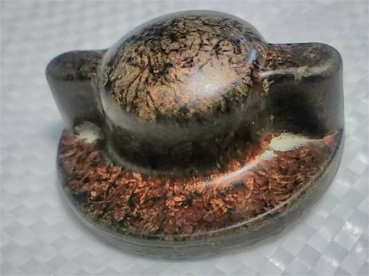 Chaika Washing Machine Centrifuge Nut (M8, Left-hand Thread, Bakelite)