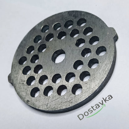 Meat grinder grid 5mm D54mm (with 2 protrusions) Saturn