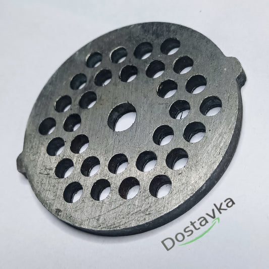 Meat grinder grid 5mm D54mm (with 2 protrusions) Saturn