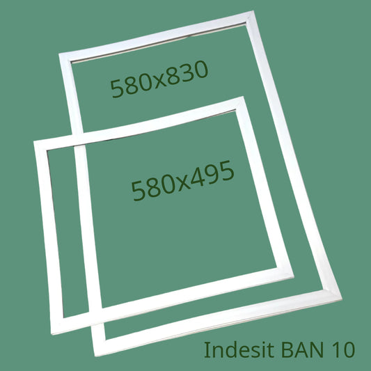 Indesit Refrigerator Gasket Set BAN 10 (580x830, 580x495)