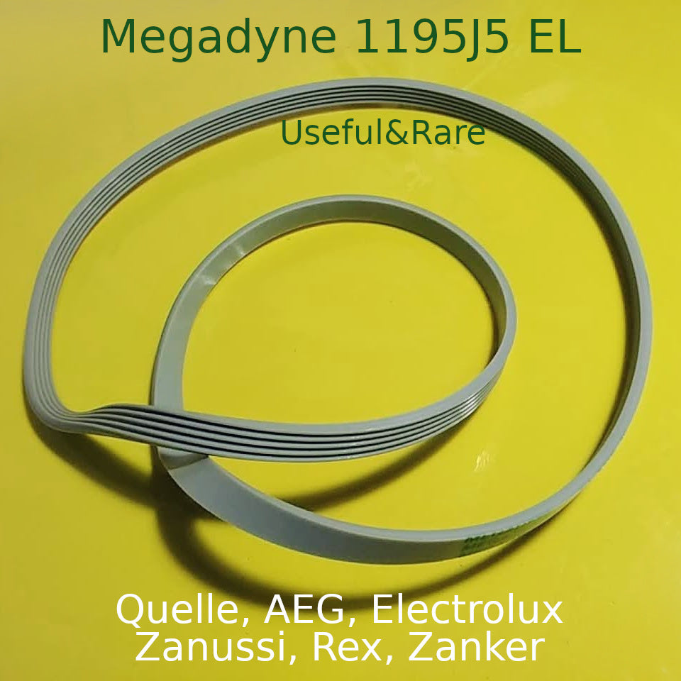 Belt 1195J5 EL Megadyne for washing machine