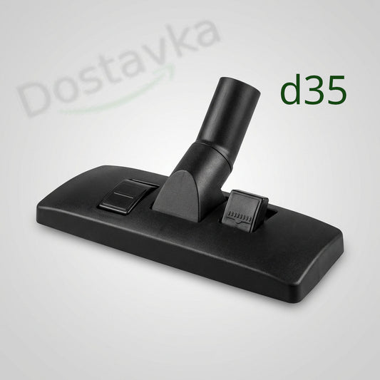 Vacuum cleaner brush attachment for a 35 mm pipe (without wheels)