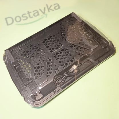 Laptop Cooling Pad with Cooler H9 (2 USB Ports + 6 Fans)