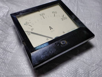 E378 Panel Analog Ammeter (0-200A, 50Hz, 160x160mm, Class 1.5)