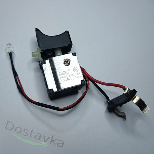 Li-Ion screwdriver manual operation trigger switch Jlevel FA021A-6801 7.2~24V DC16A 17*27