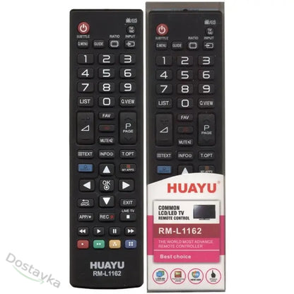 Universal LG/HUAYU TV RM-L1162 remote control